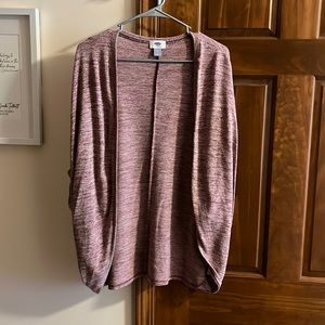 Old navy purple cardigan